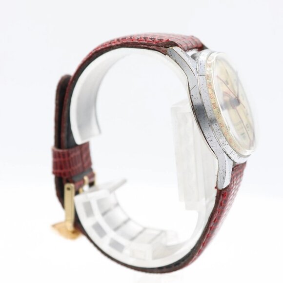 Vintage Cheshire Triple Calendar Men's Mechanical Wristwatch Mepa Swiss - Picture 3 of 4